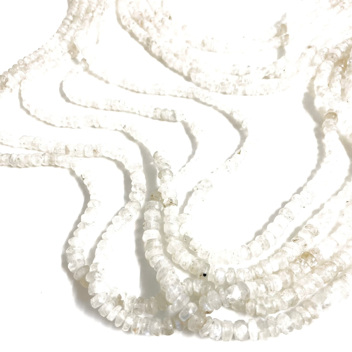 Moonstone Five Strand Necklace
