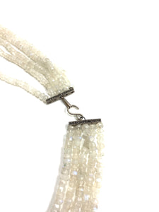 Moonstone Five Strand Necklace