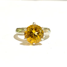 Sterling Silver Citrine Ring