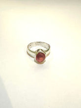 Sterling Silver 1ct Pink Tourmaline Ring