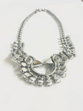 Vintage Crystal Necklace and Screw-on Earring Set