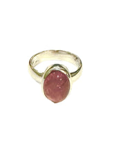 Sterling Silver 4ct Pink Tourmaline Ring