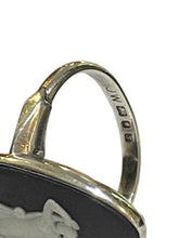 Antique Sterling Silver Wedgwood Cameo Ring