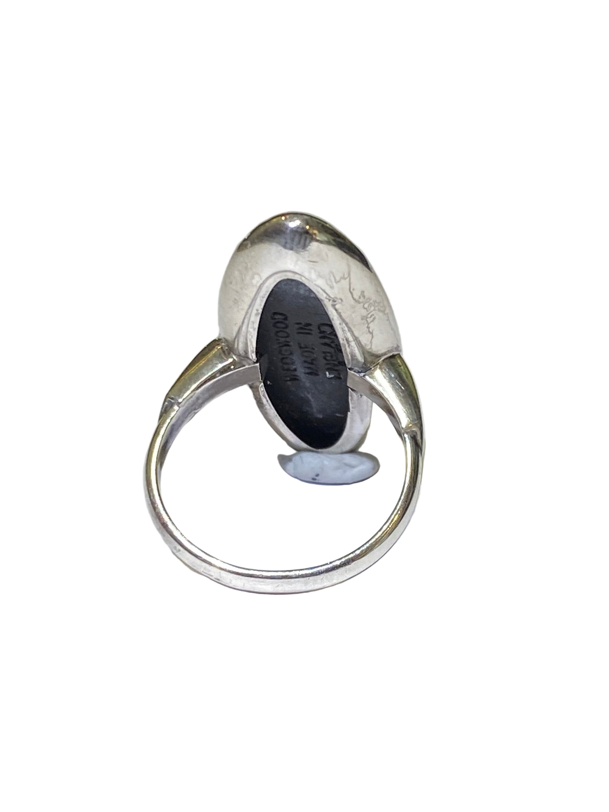 Antique Sterling Silver Wedgwood Cameo Ring