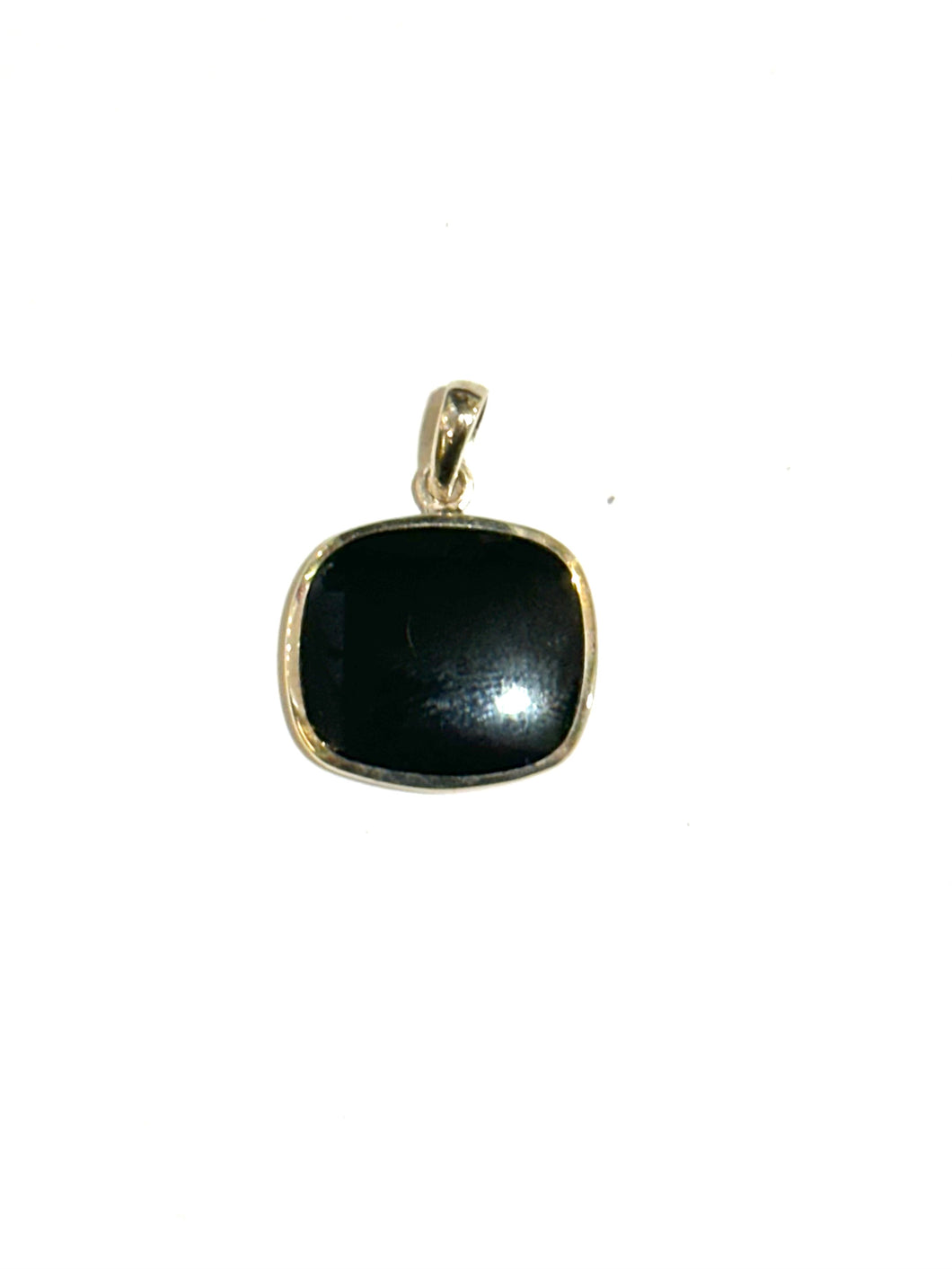 Sterling Silver Black Onyx Pendant