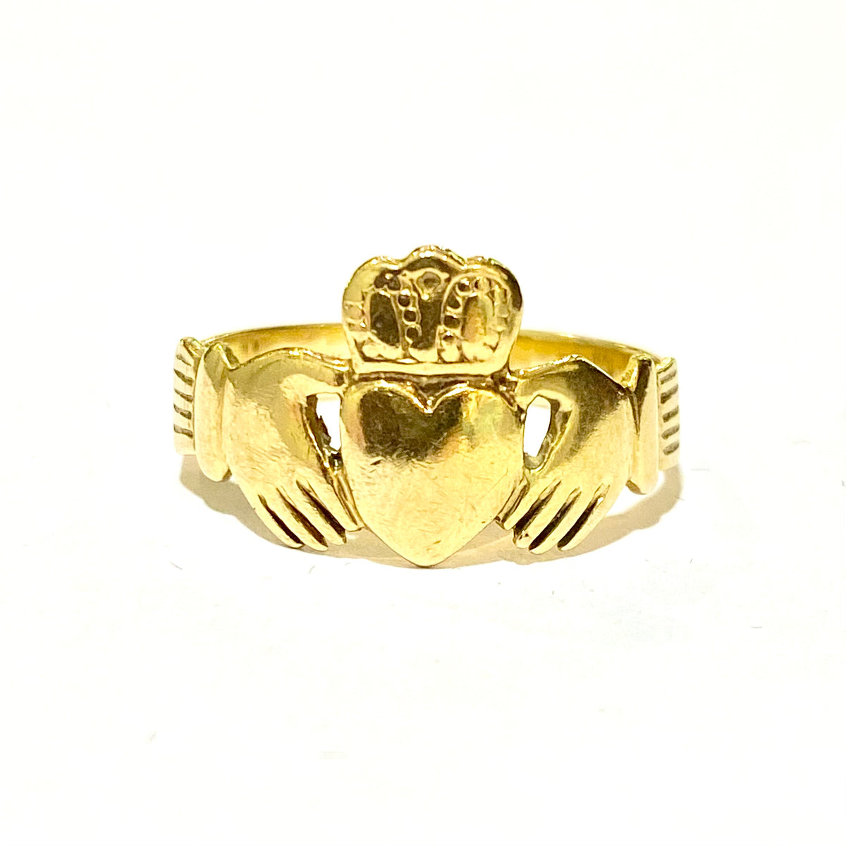 9ct Yellow Gold Claddagh Ring