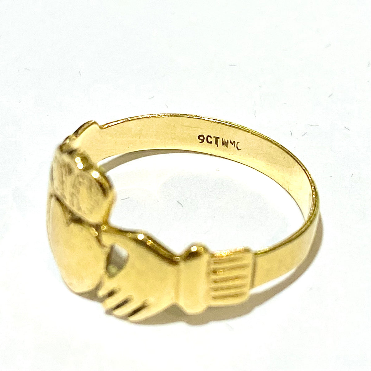 9ct Yellow Gold Claddagh Ring