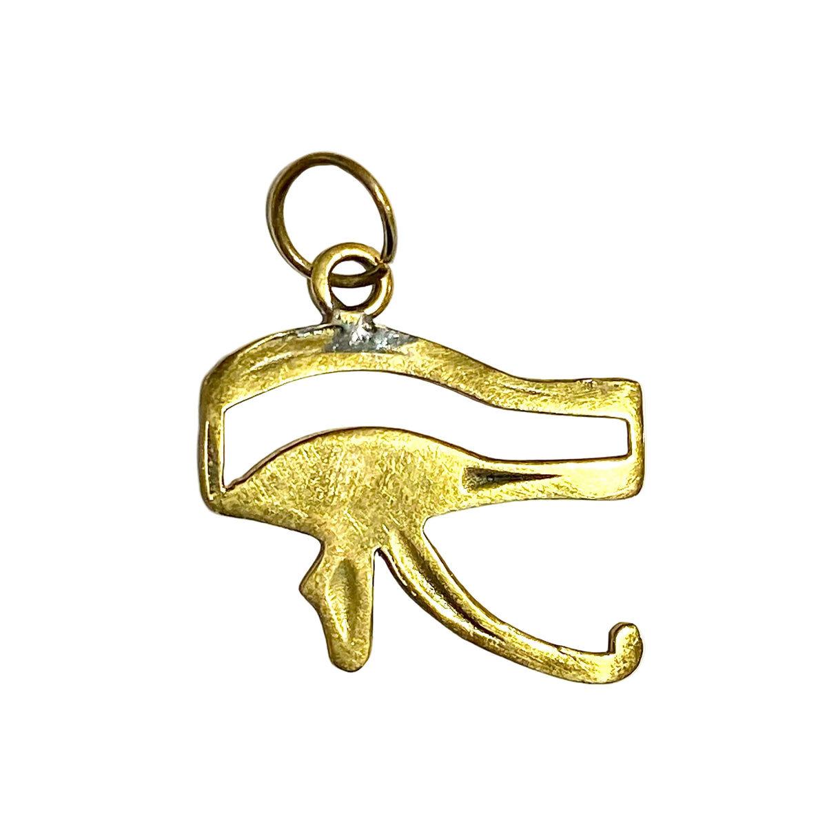 Brass Eye of Ra Pendant