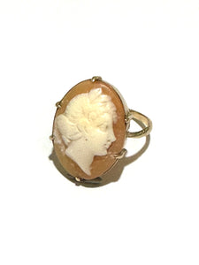 9ct Yellow Gold Cameo Ring