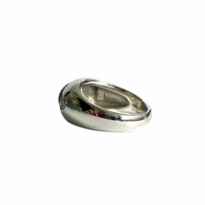 Tourmaline with CZ in Sterling Silver