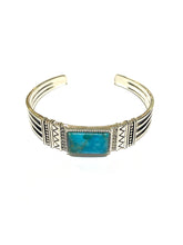 Sterling Silver Turquoise Cuff