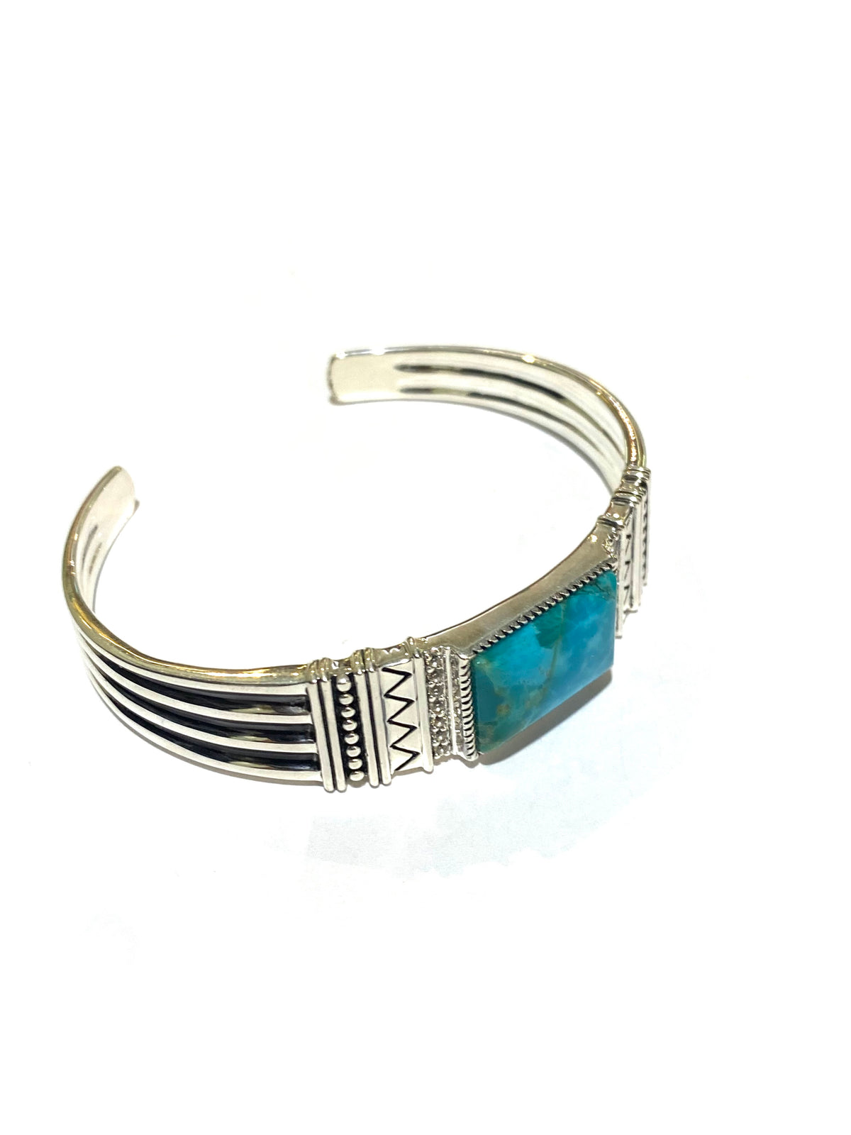 Sterling Silver Turquoise Cuff