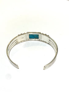 Sterling Silver Turquoise Cuff