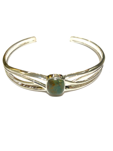 Sterling Silver Turquoise Cuff