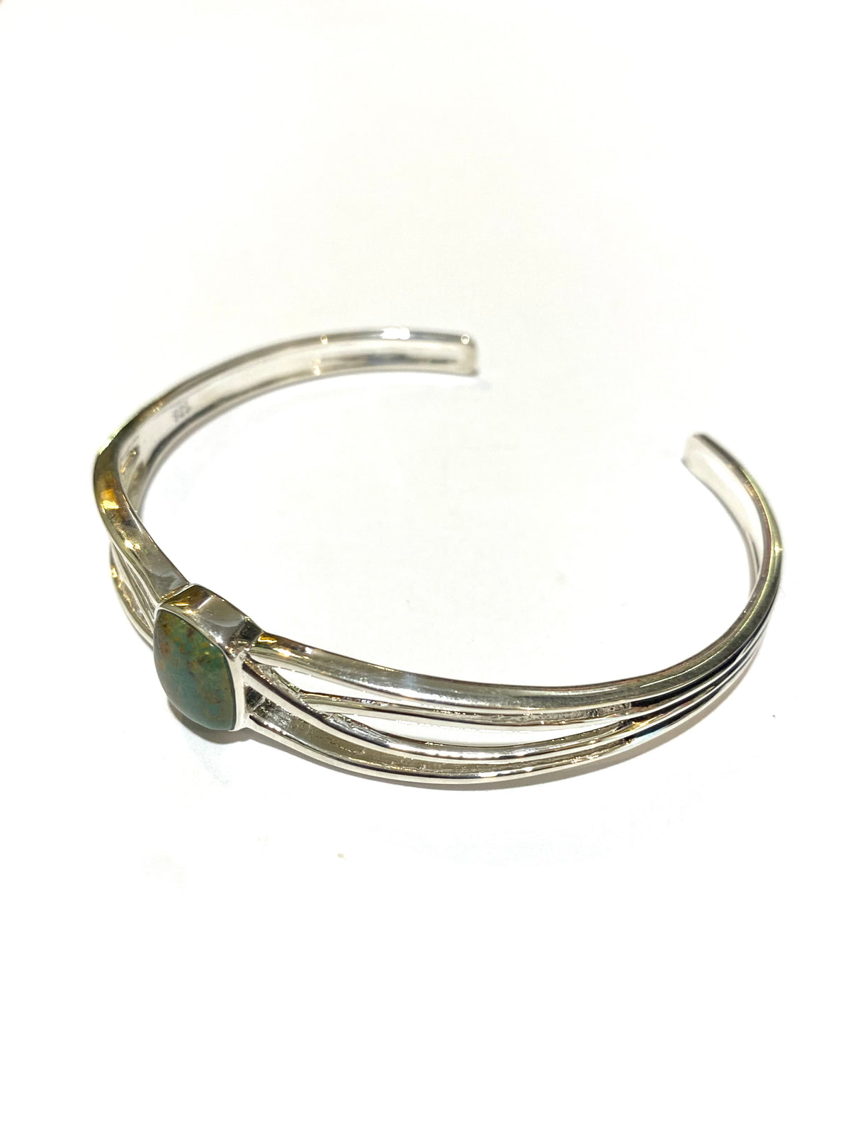 Sterling Silver Turquoise Cuff