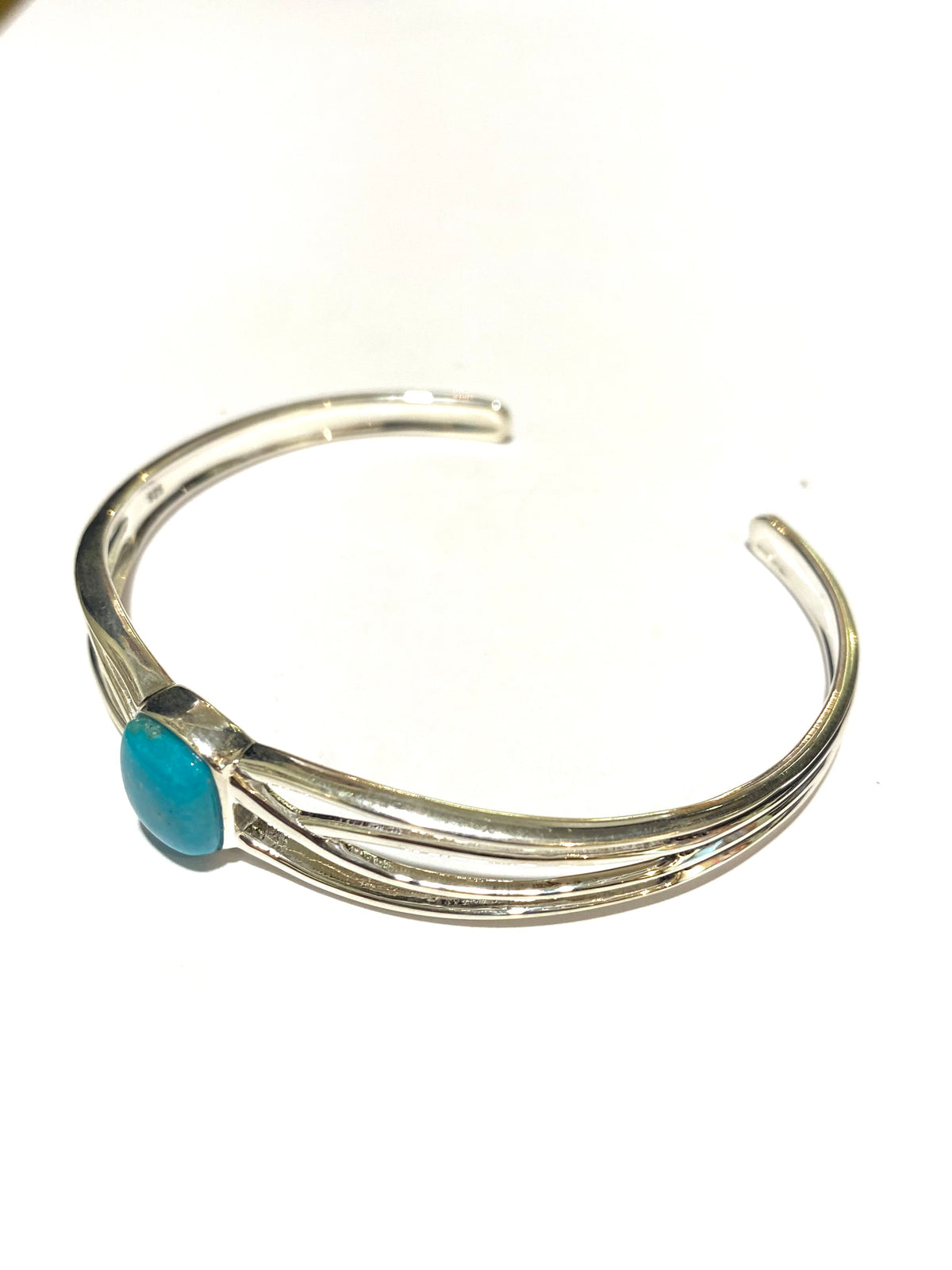 Sterling Silver Turquoise Cuff