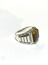 Sterling Silver Tiger’s Eye Signet Ring