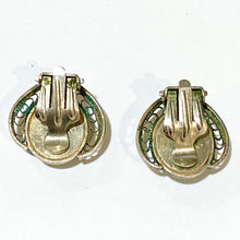 Vintage Sterling Silver Filligree Clip On Earrings