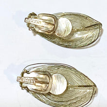 Vintage Wired German Clip On Earrings
