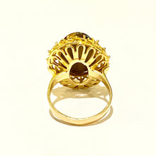 Vintage 18ct Yellow Gold Tiger’s Eye Cabochon Ring