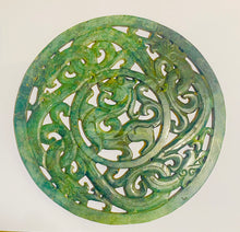 Jade Dragon Wall Plaque