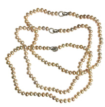 Plush Pink Pearl Necklace