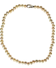 Plush Pink Pearl Necklace