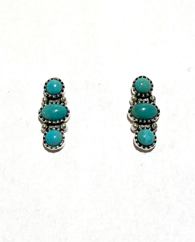 Sterling Silver Turquoise Earrings