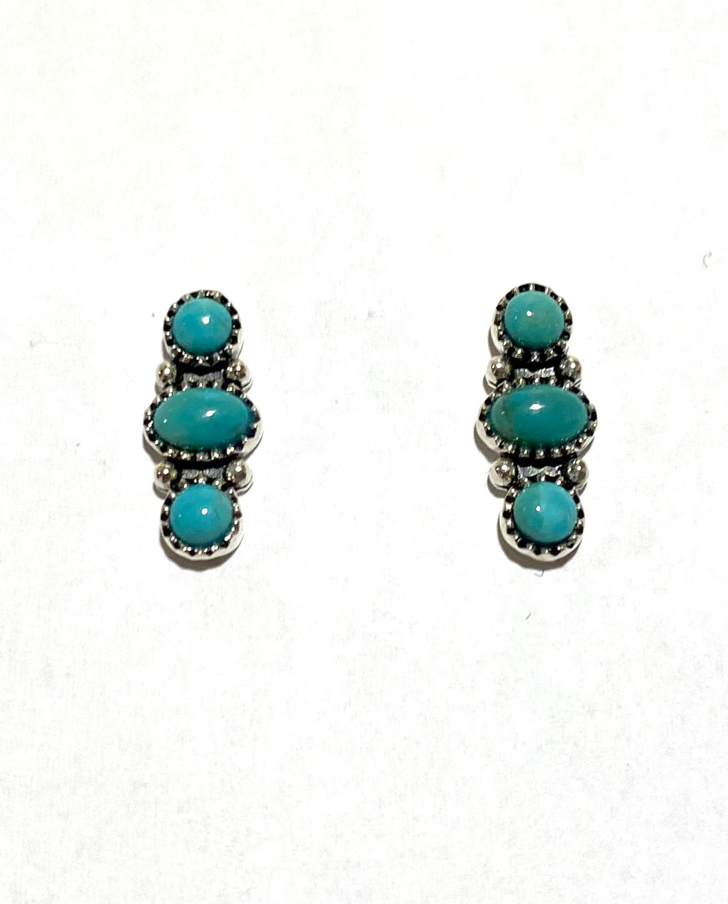 Sterling Silver Turquoise Earrings