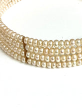 18ct Yellow Gold Cultured Pearl Necklace