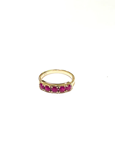9ct Gold Ruby Ring