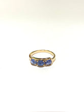 Edwardian Sapphire 9ct Yellow Gold Ring