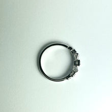 18ct White Gold Diamond Bridge Ring