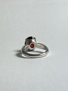 Garnet in Sterling Silver