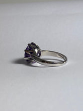 Amethyst in Sterling Silver Ring