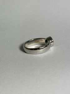 London Blue Topaz in Sterling Silver Ring