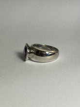 Amethyst in Sterling Silver Ring