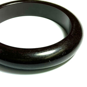 Dark Brown Bakelite Bangle