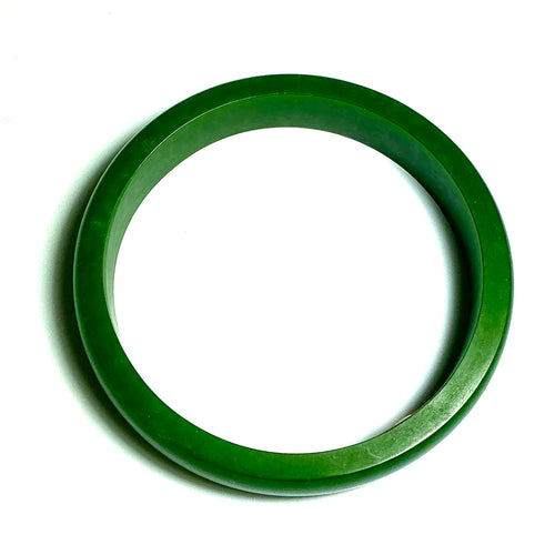 Green Bakelite Bangle