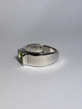 Peridot Ring in Sterling Silver