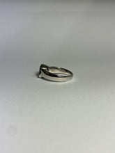 Garnet Ring in Sterling Silver