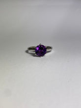 Amethyst Ring in Sterling Silver