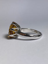 Citrine Ring in Sterling Silver