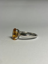 Citrine Ring in Sterling Silver