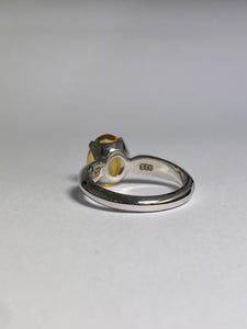 Citrine Ring in Sterling Silver