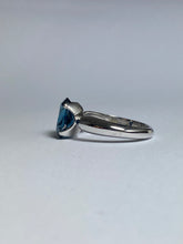 London Blue Topaz Ring in Sterling Silver