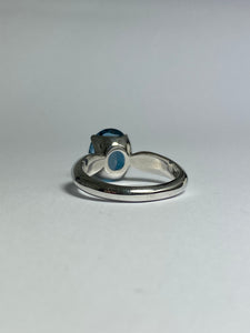 London Blue Topaz Ring in Sterling Silver