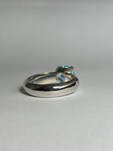 Aquamarine Ring in Sterling Silver