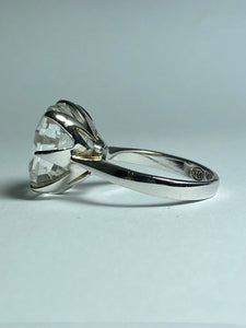 Quartz Ring in Sterling Silver