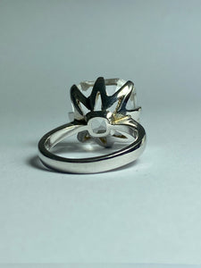 Quartz Ring in Sterling Silver